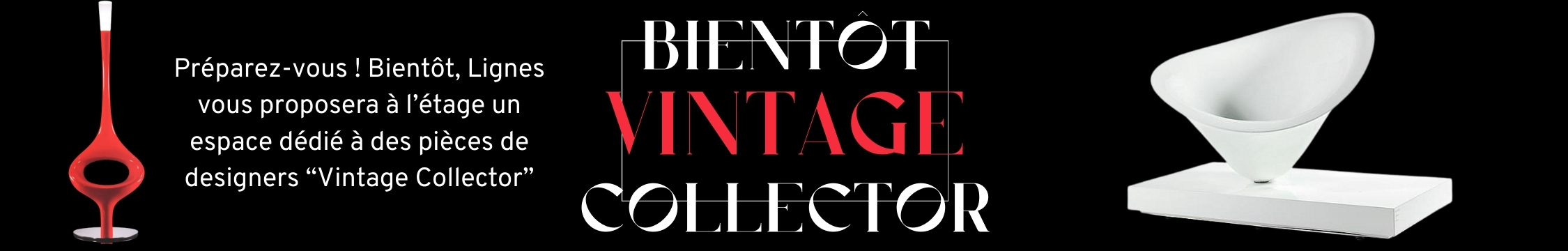 Vintage Collector Texte & Photo Rouge