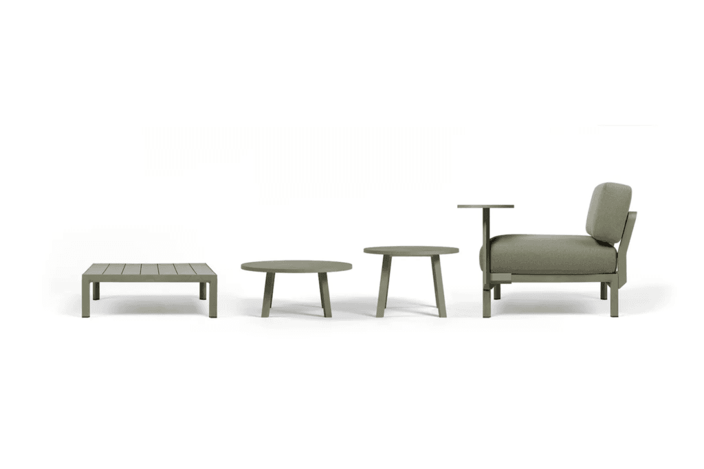 Table basse Maximo tavolino OUtdoor Lignes Mont Saint Aignan
